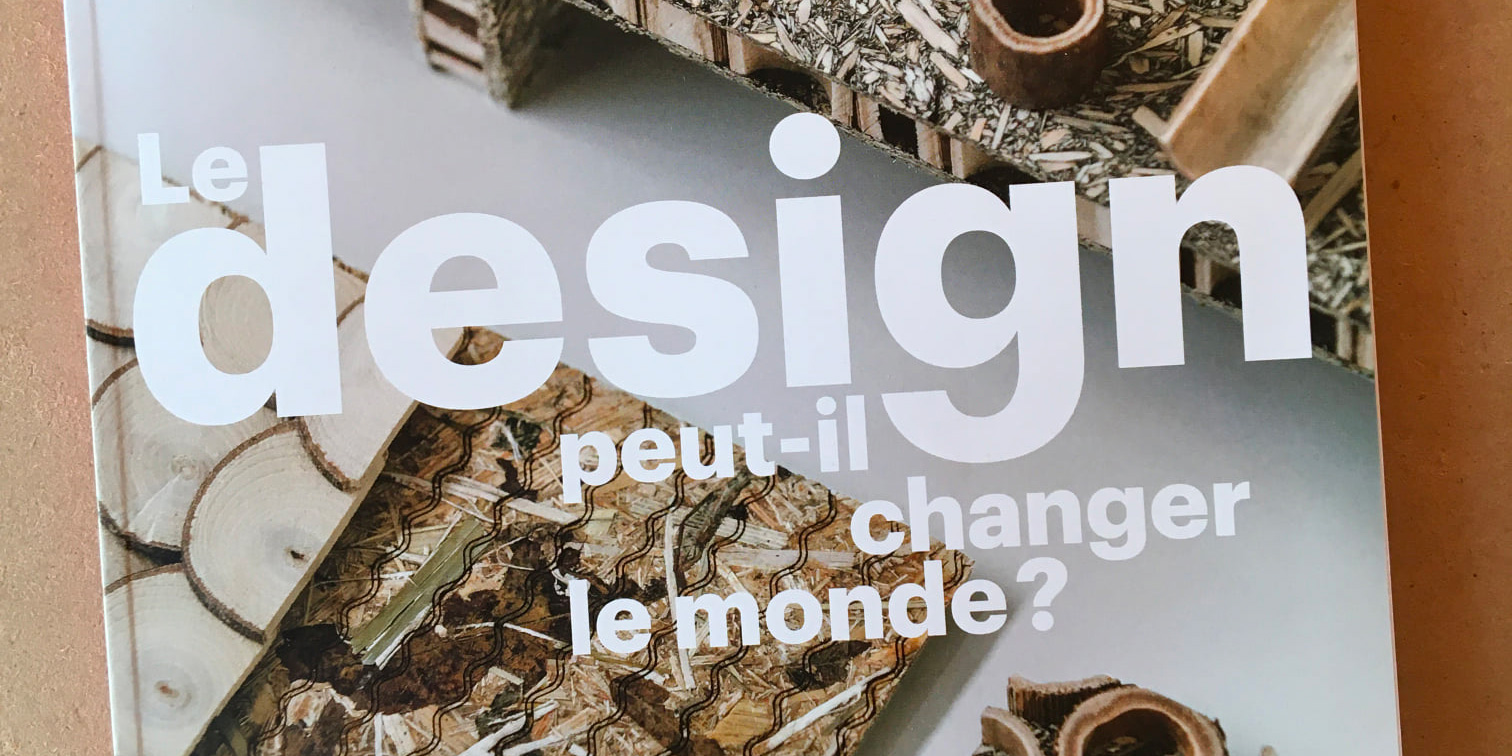 Couverture du Hors-série Télérama "Le design peut-il changer le monde?" sur le composteur collectif EKOVORE