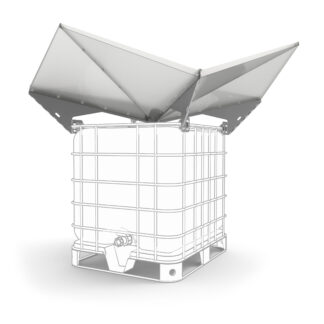 Three-quarter view of the ROSILUV water collector
