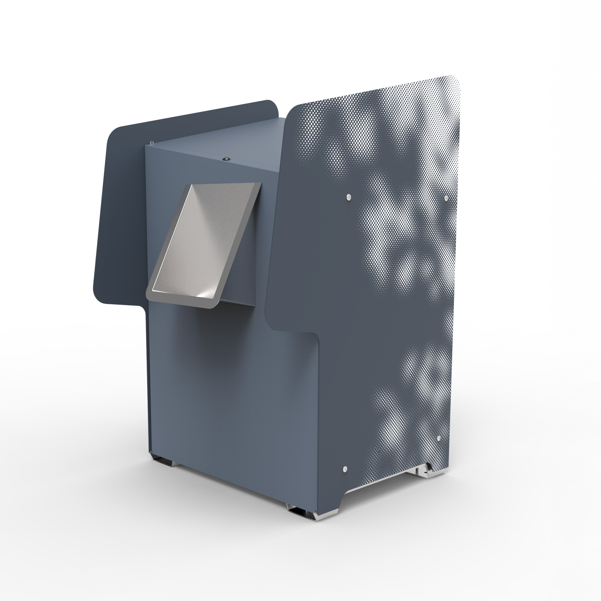 Uritrottoir Maxi avec pare-vue personnalisé par un autocollant graphique